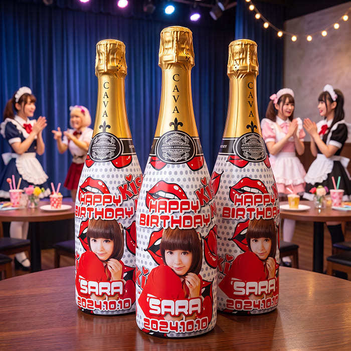 オリシャン　POPでかわいい女性向けのオリジナルシャンパン